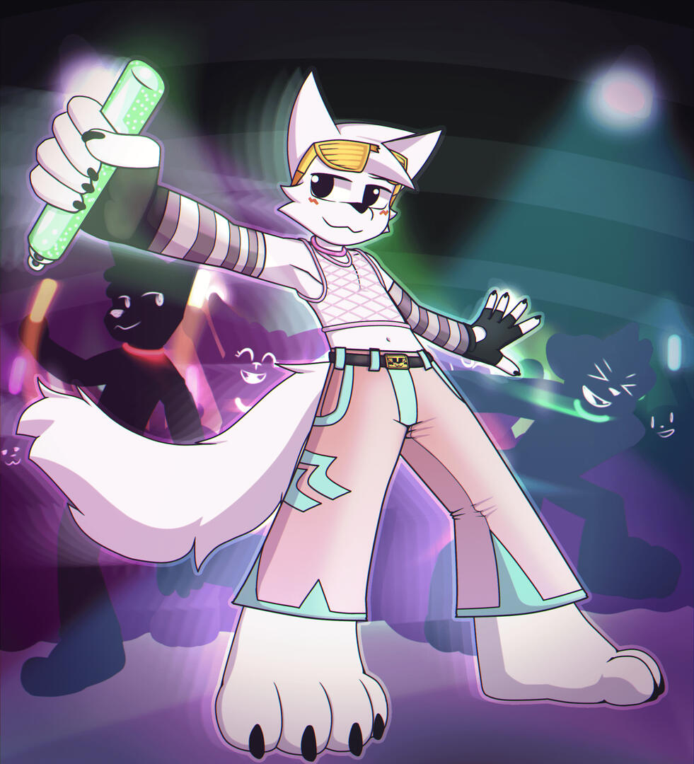 'Silly Cat Raver'