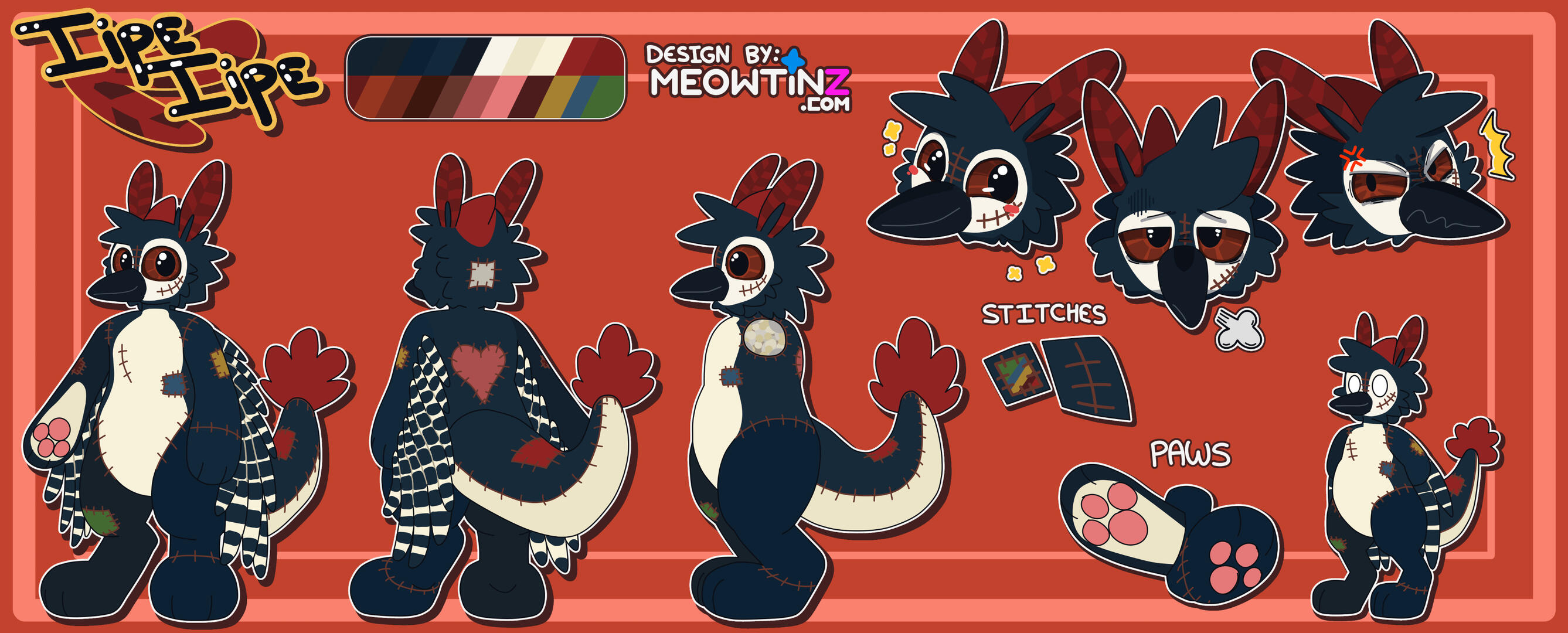 'Iipe Iipe' Character Sheet (CM @bomono3)